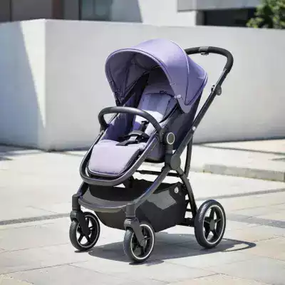 Compact foldable stroller